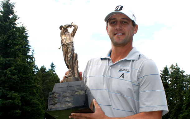 Josh Persons has his first PGA TOUR Canada win under his belt.