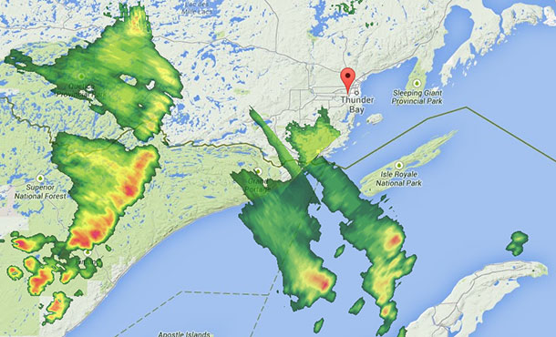 Weather Watches have been issued for Northwestern Ontario