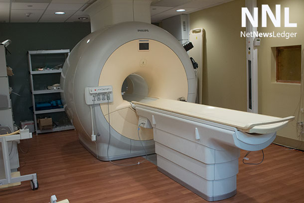 MRI machine at Thunder Bay Regional Health Sciences Centre