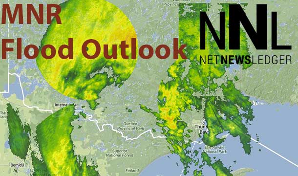 The MNR have issued a Flood Outlook for Shebandewan