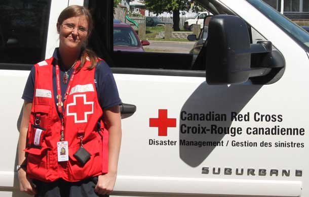 LJ is still determined to keep helping the Canadian Red Cross.