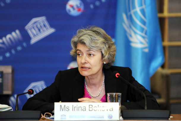 Director-General of UNESCO Irina Bokova. Photo: UNESCO/Danica Bijeljac