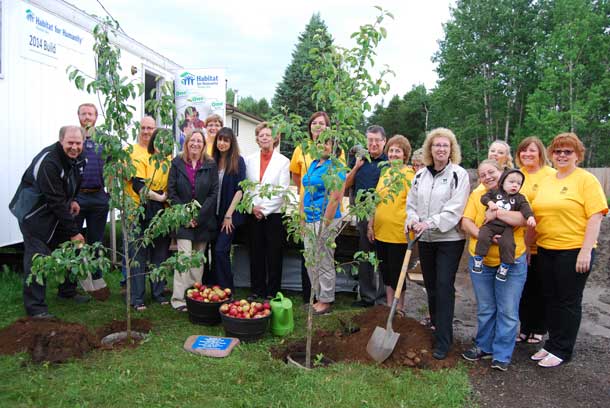 Habitat for Humanity and Thunder Bay Insurance are teaming up.