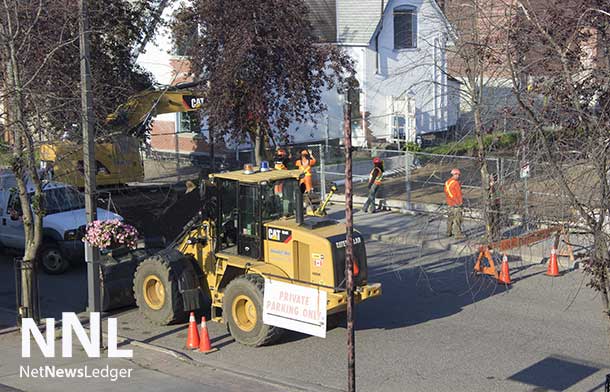 Brodie Street Construction on July 17 2014