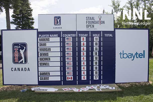 Through the first round of the PGA TOUR Canada Staal Foundation Open.