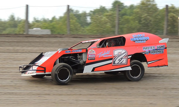 Greenbush driver Aaron Holton made the 2.5 hour trip and even though a midrace accident sent him to the back due to repairs, he restarted 11th and finished 5th.