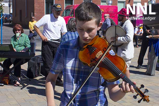 Alex Ratz with the Kam Valley Fiddlers won his age group at the famous Minnesota State Fair
