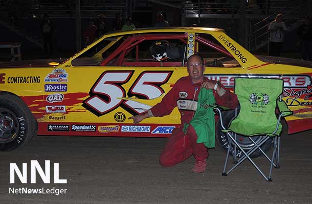 Tyler Wilson continued his domination in August by taking his fourth feature win in a row.