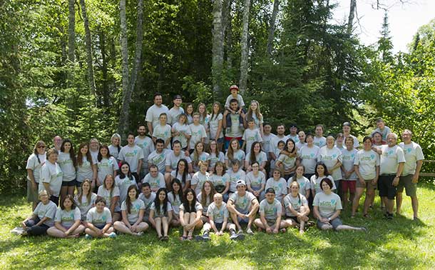 Camp Quality 2014 - A great group of campers, volunteers and supporters