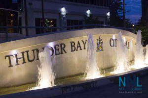 Thunder Bay City Hall and the plaza are in great shape in downtown Fort William