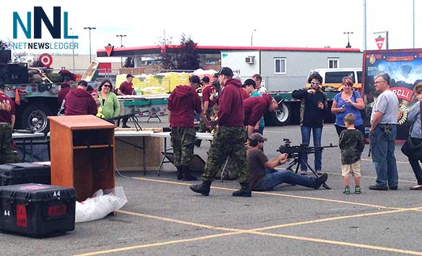 Thunder Bay came out to support the Princess Pats today.