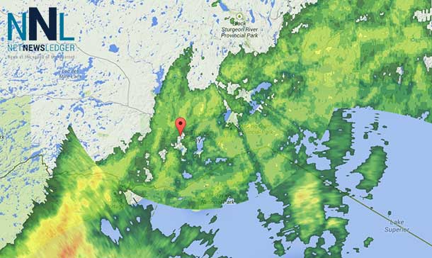 Environment Canada is predicting significant rainfall today