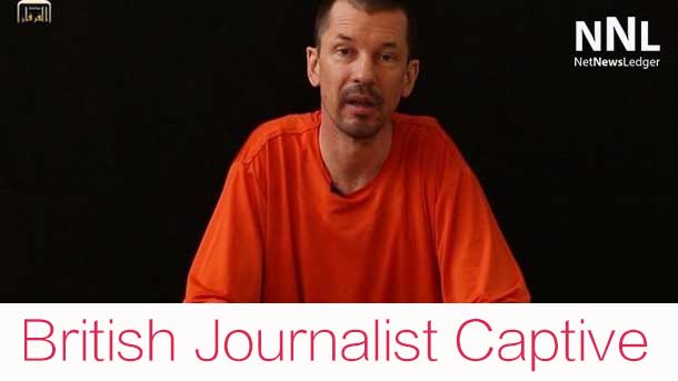 ISIS has released a video of a British Journalist held captive by the group