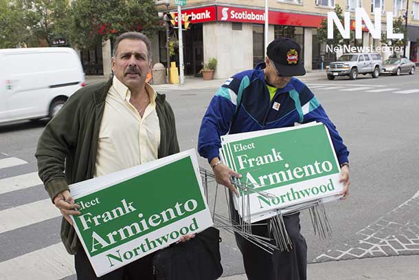 Frank Armiento is running in Northwood Ward challenging Mark Bentz
