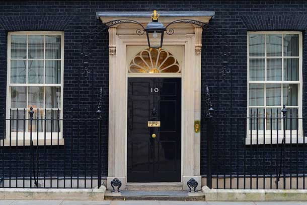 Britain's Number 10 Downing Street