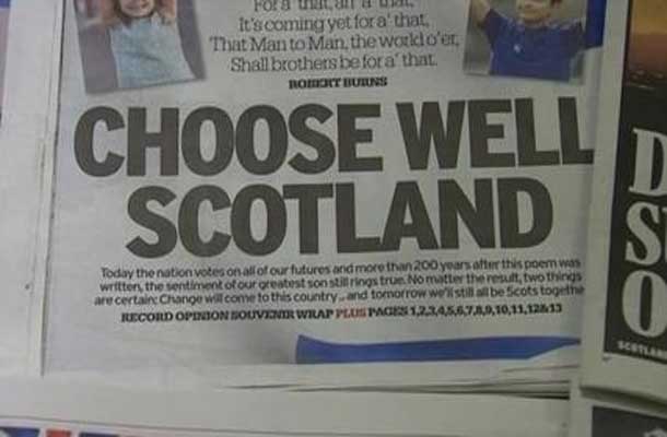 Scotland is choosing its future