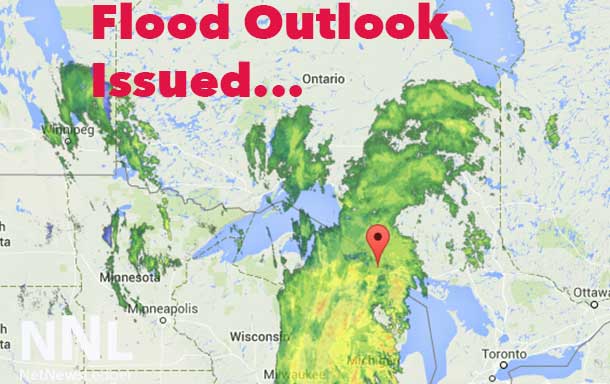 A Flood Outlook is in effect for Sault Ste Marie
