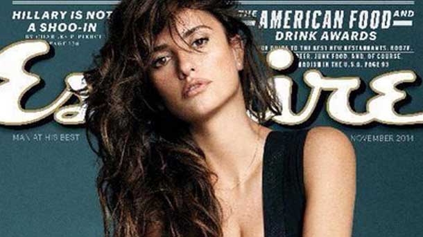 Penelope Cruz Tops Esquire Listing for Sexiest Woman