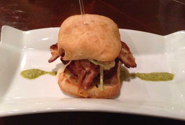 5 Forks Slider - The winning dish