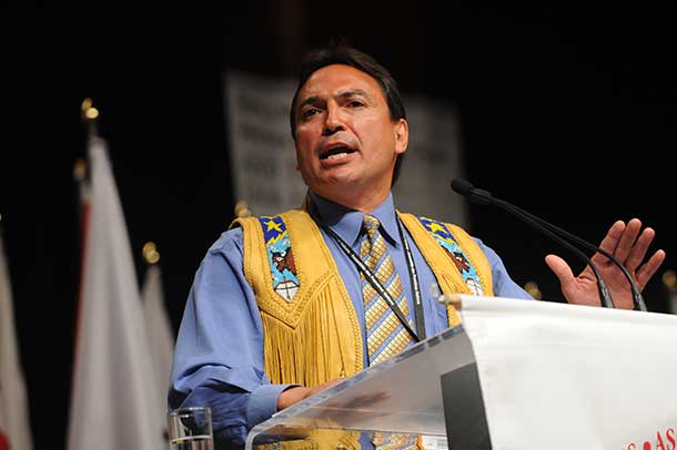 Perry Bellegarde, candidate for National Chief of the Assembly of First Nations (AFN)