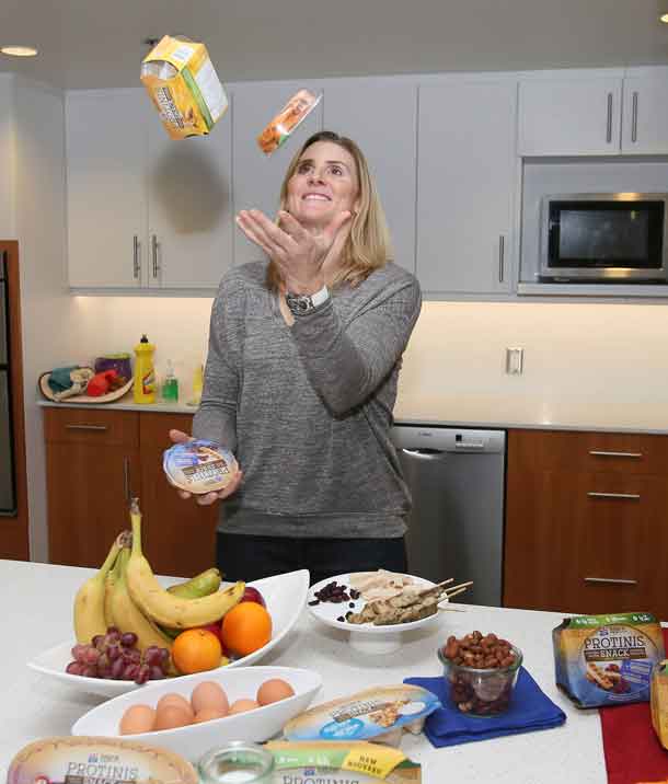 Maple Leaf® Natural Selections® PROTINIS™ partners with Hayley Wickenheiser to power the next generation of gold medalists and busy Canadian families with its line of convenient complete protein snacks.