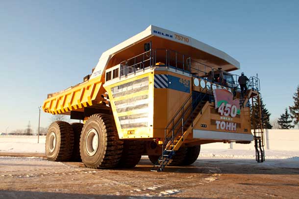The World's Biggest Dump Truck is powered by Siemens Electric Motors
