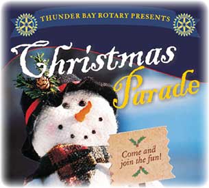 The Rotary Christmas Parade has become a major seasonal event in Thunder Bay.