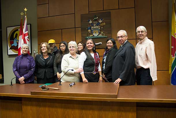 New Directions Speakers School Graduates at City Hall in Thunder Bay