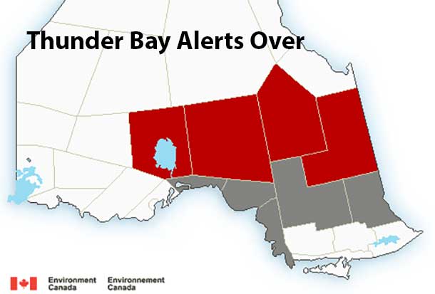 December 15 2014 Weather Alerts for Thunder Bay over
