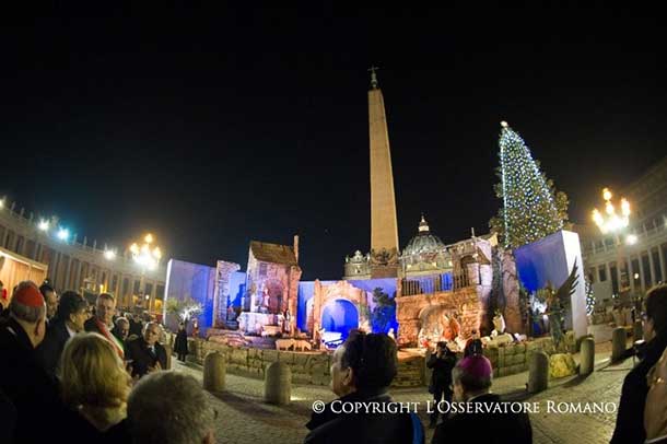The Vatican is set for Christmas