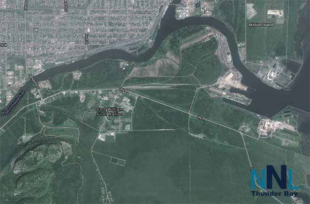 Satellite View Fort William First Nation