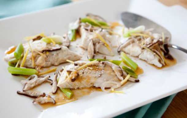 Lemongrass Steamed Barramundi