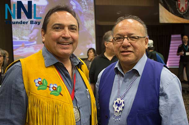 AFN National Chief Bellegarde with NAN Grand Chief Yesno