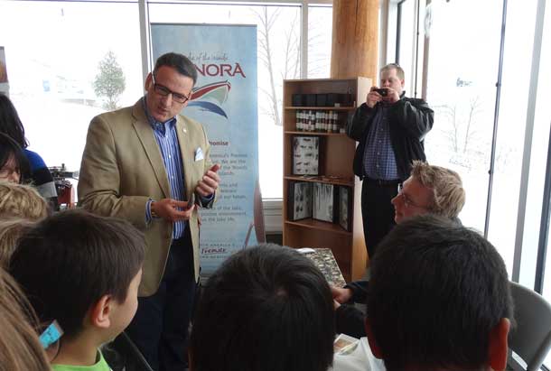 Minister Greg Rickford at Northern Trading Experience Event in Kenora
