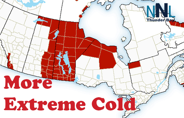 Extreme Cold Warnings in effect in Far North and Manitoba