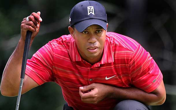 Tiger Woods is taking a break from tournament golf