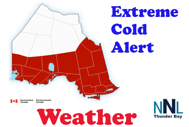Extreme Cold Alerts in effect for Northwestern Ontario