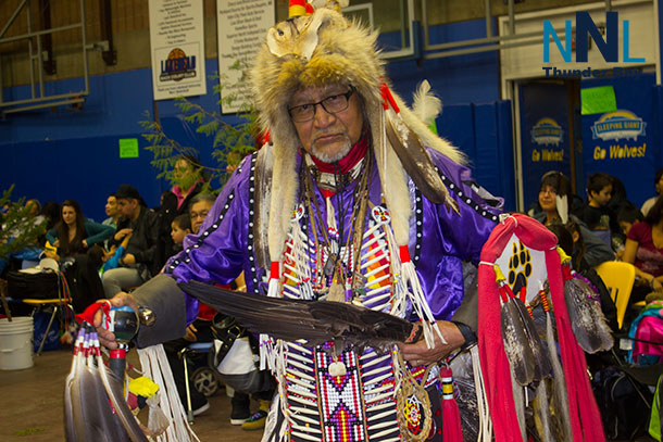 Jim Peters Chicago is one of the people who helps many people. Dancing at the LUNSA Pow Wow and offering insight to youth across the region.