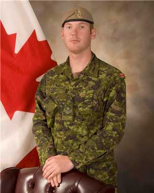 Canadian Soldier Sergeant Andrew Joseph Doiron Killed in Iraq