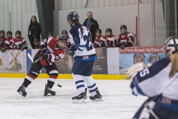 Sportop Queens in action in Winnipeg - Photo by Terry Lee