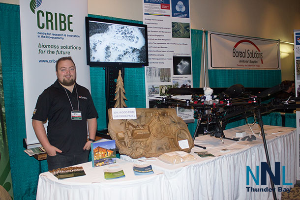 Lakehead University is showing off some of the newest technology open to the forest sector at the NADF Forestry Expo