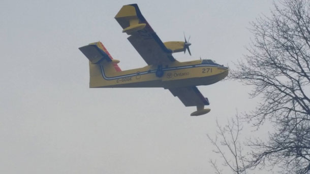 Fire-fighting on Fort William First Nation