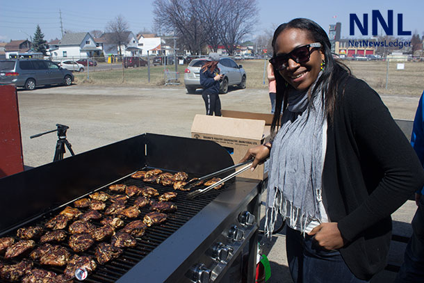 The aroma of grilled chicken is filling the air all over downtown Fort William. Folklore Festival lets you try the best foods from around the world.