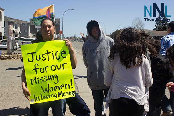 Walkers are seeking justice for Missing and Murdered Aboriginal Women