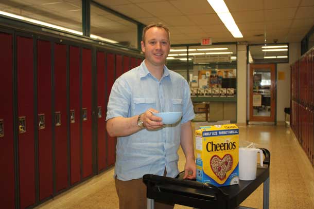 Sir Winston Churchill High School Teacher Ryan McDonnell will carry the Pan Am Games Torch