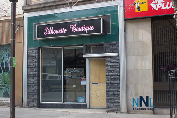 Silhoette Boutique on East Victoria Avenue was the victim of a break and enter