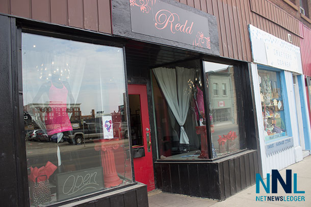 Redd Boutique on May Street was broken into last night.