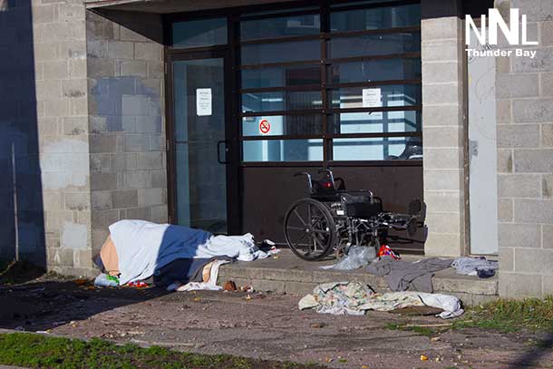 There are growing numbers of people who are camping out downtown.