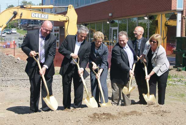 Ground-breaking ceremony for new Mental Health Wing at St. Joesph