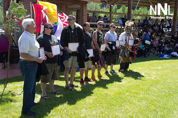 Honouring the Men at National Aboriginal Day